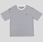 TSHIRT HOMME COL ROND RAYEE 100 % COTON