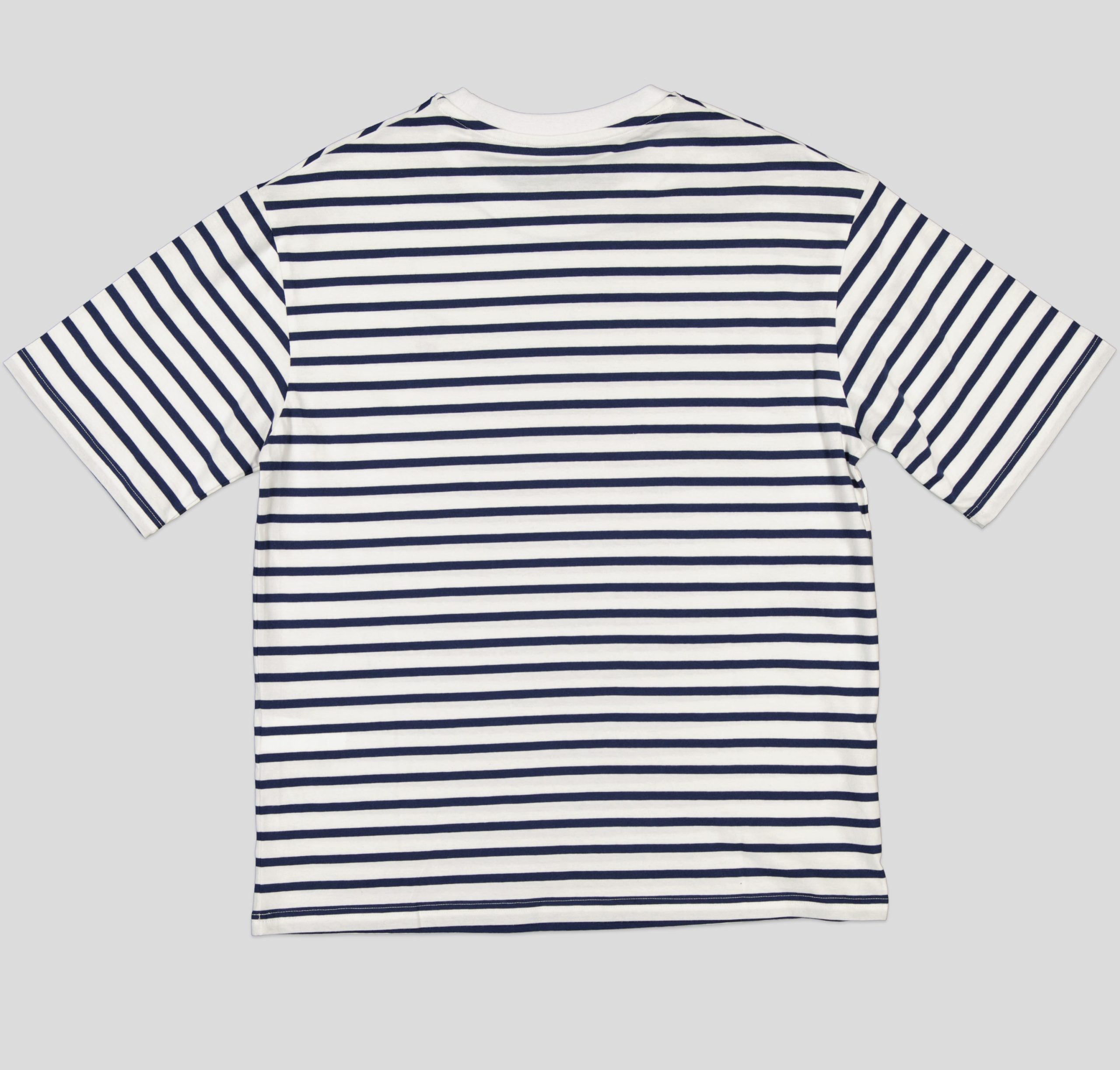TSHSK001_WP+3_WP TSHIRT HOMME COL ROND RAYEE 100 % COTON – Image 4