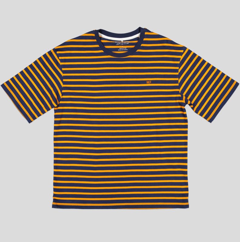 TSHIRT HOMME COL ROND RAYEE 100 % COTON