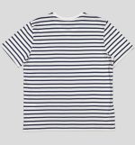 TSHIRT HOMME COL V EN JERSEY RAYE 100 % COTON