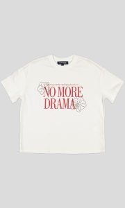 T-SHIRT FEMME OVERSIZE FIT JERSEY COTTON 100 %