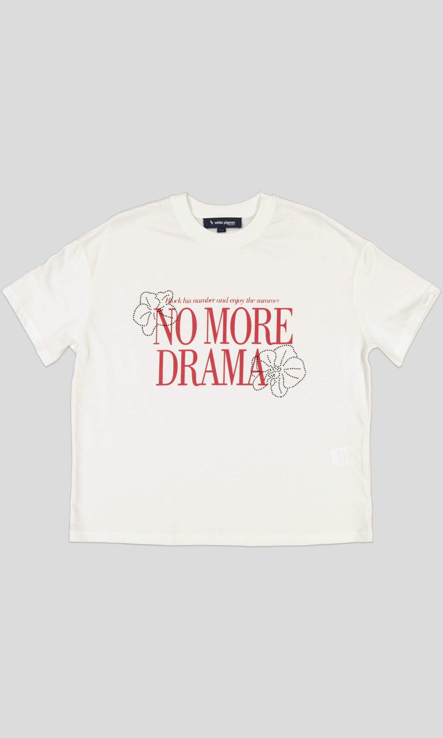 TSW011_WP_WP T-SHIRT FEMME OVERSIZE FIT JERSEY COTTON 100 % – Image 11