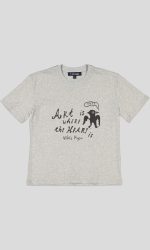 T-SHIRT FEMME REGULAR FIT JERSEY 100 % COTTON – Image 4