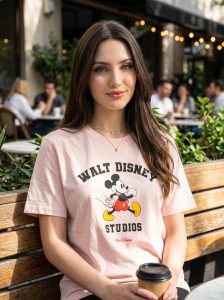 T-SHIRT FEMME 100 % COTON
