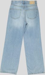 JEAN FEMME TAILLE HAUTECOUPE DROITE LARGE 100% COTON – Image 4