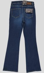 Jean femme taille haute coupe bootcut – Image 4