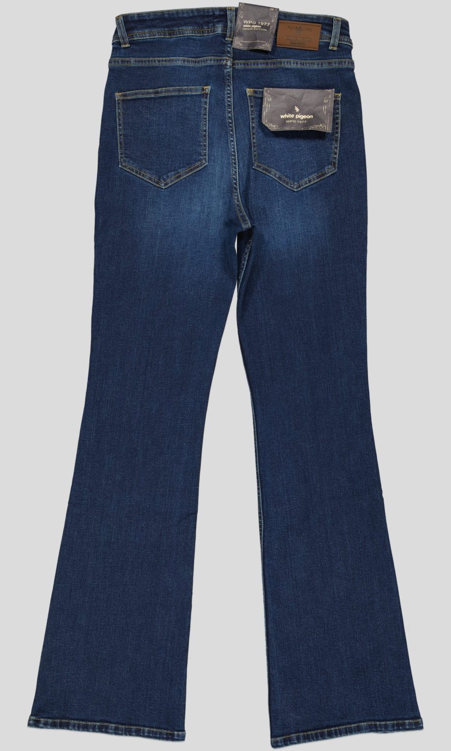 Jean femme taille haute coupe bootcut