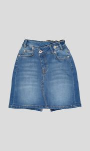JUPE FILETTE JEAN FASHION