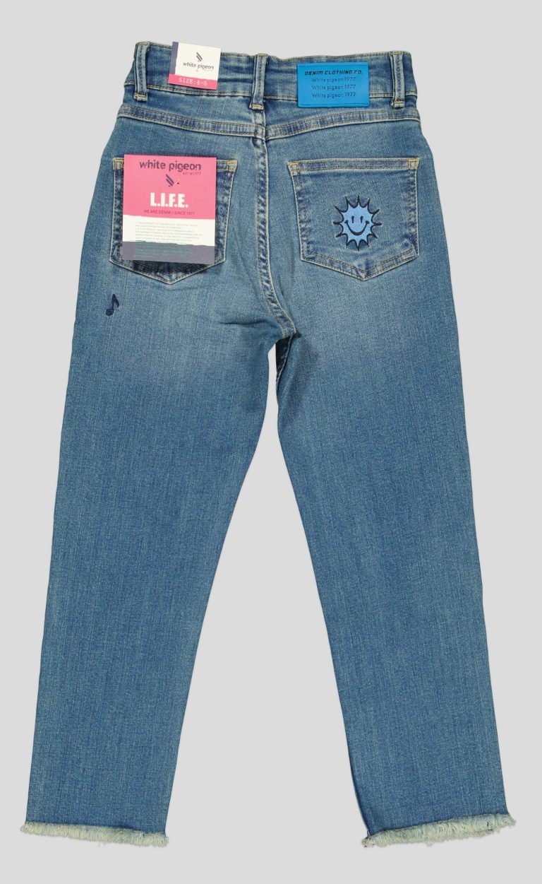 Pantalon en jean fillette