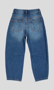 Jean garçon coupe jogger en denim 100% coton