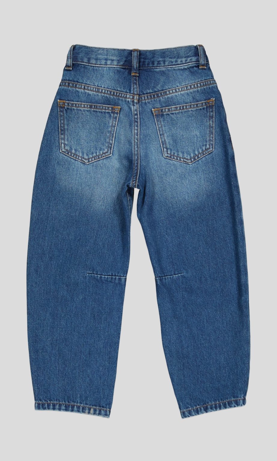 Jean garçon coupe jogger en denim 100% coton