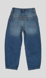 Jean garçon coupe jogger en denim 100% coton