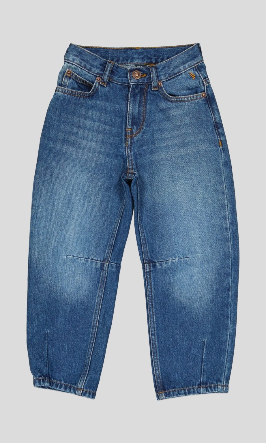 Jean garçon coupe jogger en denim 100% coton