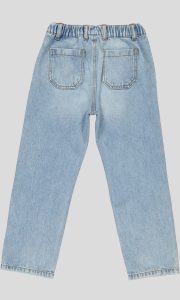 JEAN GARÇON TAILLE ÉLASTIQUE COUPE DROITE 100% COTON