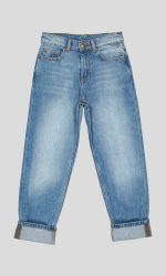 Jean garçon coupe en denim 100% coton – Image 2