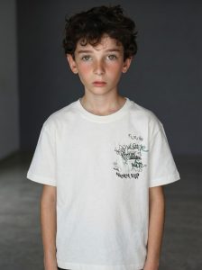 T-SHIRT GARCON MANCHE COURTE 100 % COTON