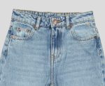 JEAN WIDE LEG FILLETTE COUPE LARGE MEDIUM 100% COTON