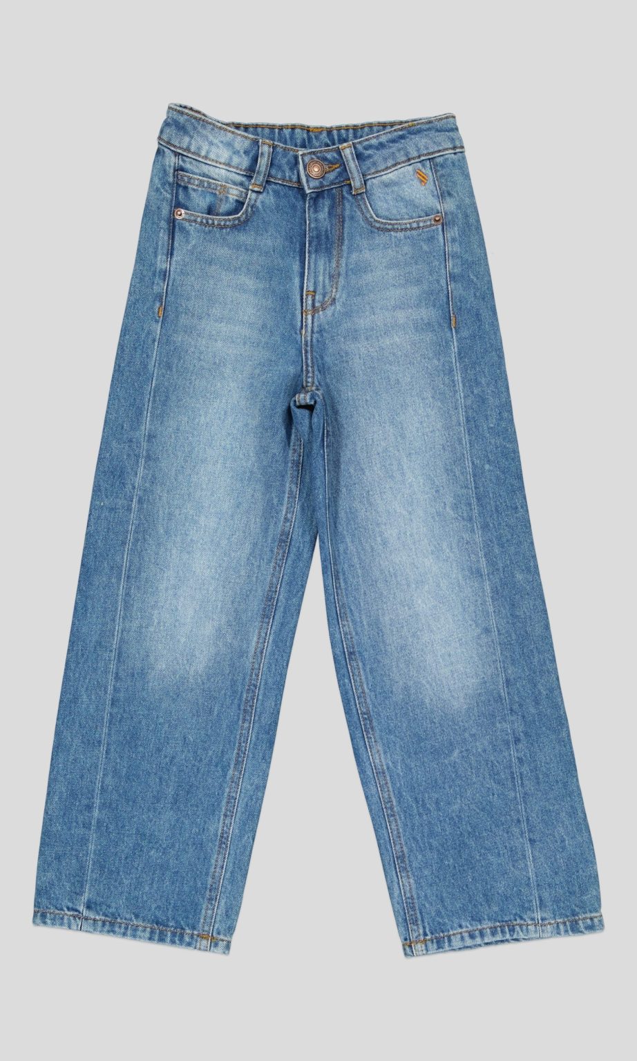 JEAN BAGGY FILLETTE BAGGY PIT 100% COTON