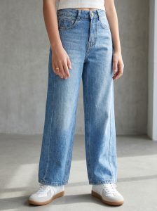 JEAN BAGGY FILLETTE BAGGY PIT 100% COTON