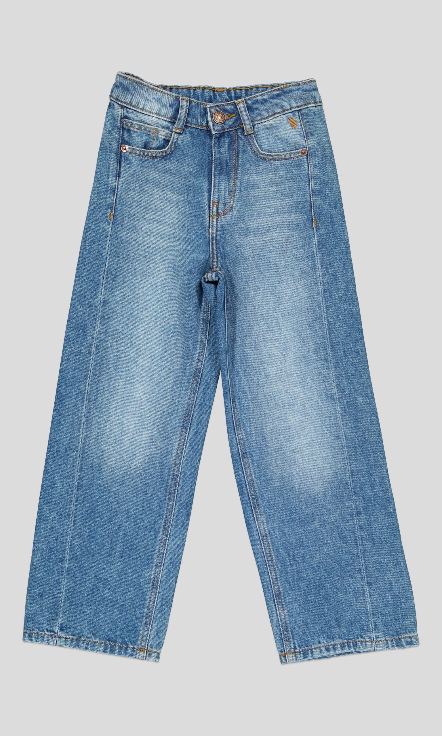 fillette JEAN BAGGY FILLETTE BAGGY PIT 100% COTON – Image 3