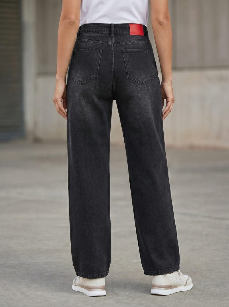 Pantalon femme Straight Large Fit