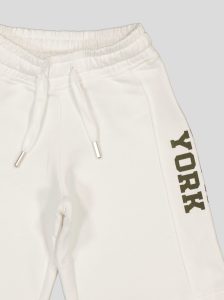 Ensemble Garçon "New York 95" – T-shirt Col Contrastant + Short Molleton