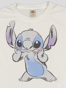T-shirt fillette Stitch