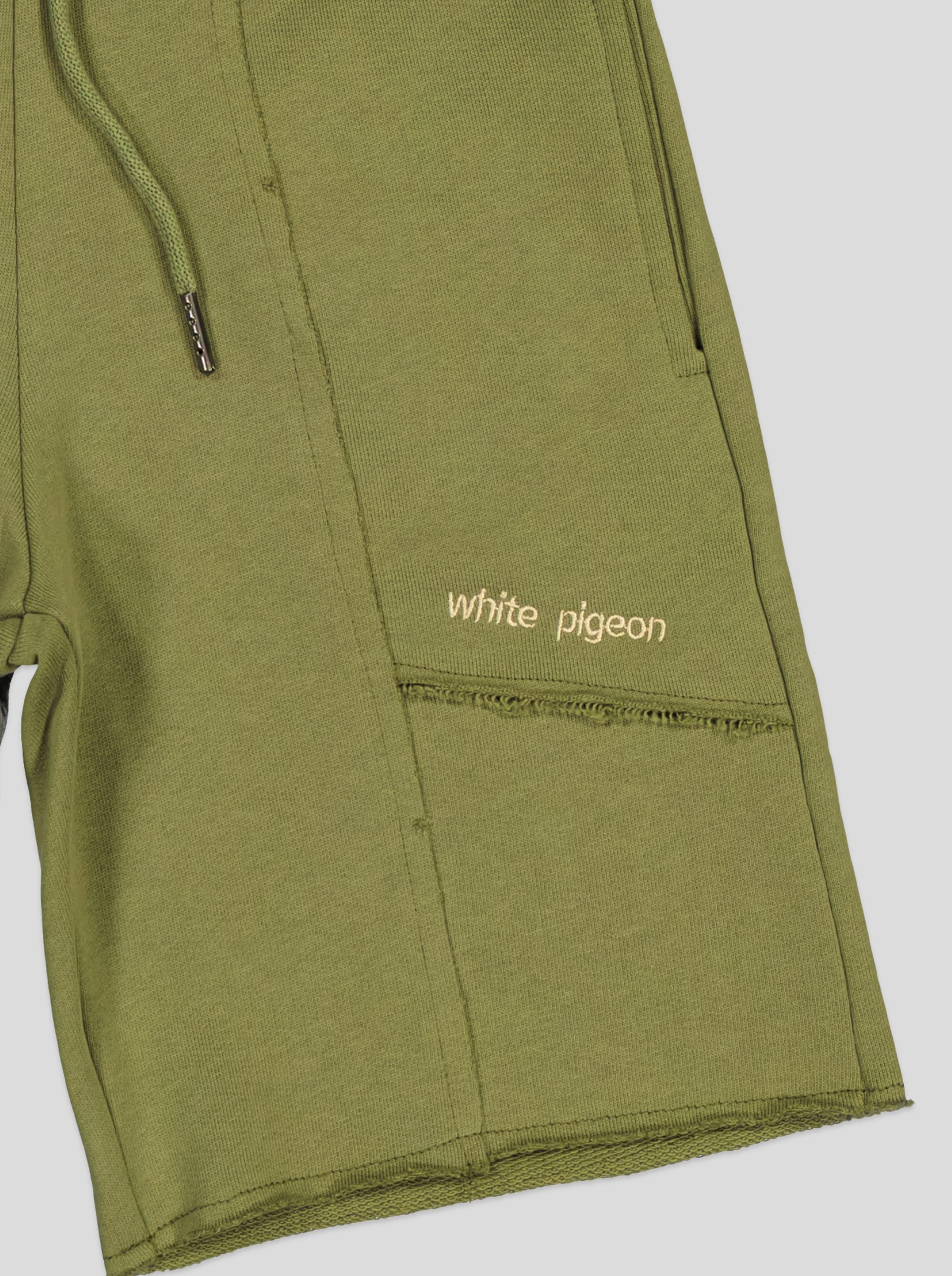 1 Short en molleton finitions brutes – Image 4