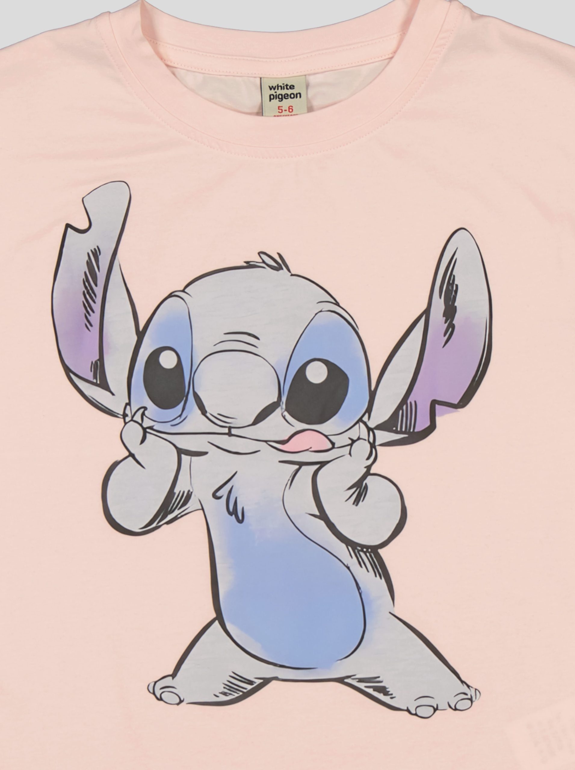 1 T-shirt fillette Stitch – Image 3