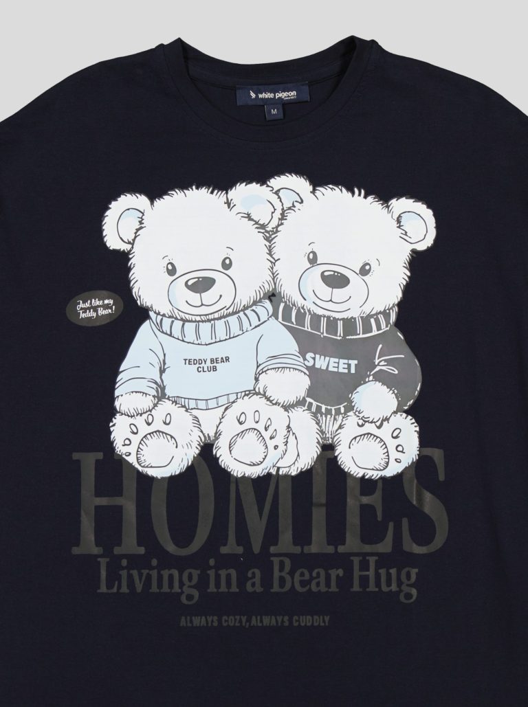 T-shirt "Homies" imprimé oursons