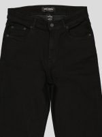 Jean droit taille haute bas brut – Image 3