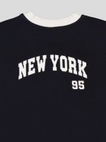 Ensemble Garçon "New York 95" – T-shirt Col Contrastant + Short Molleton – Image 7