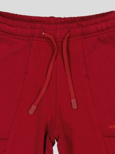 Short en molleton finitions brutes