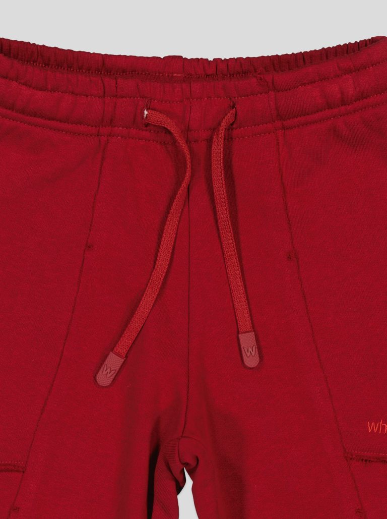 Short en molleton finitions brutes