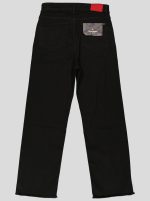 Jean droit taille haute bas brut – Image 4