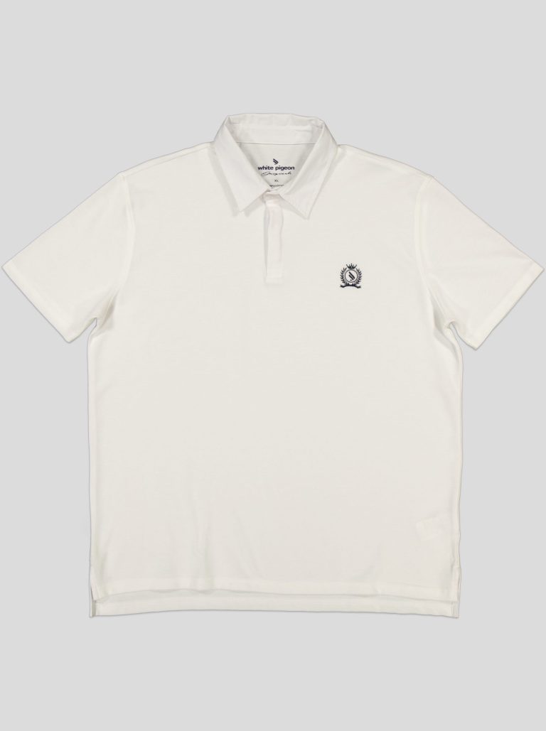 Polo bicolore col contrasté