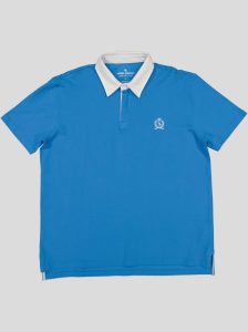 Polo bicolore col contrasté