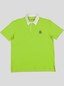 Polo bicolore col contrasté