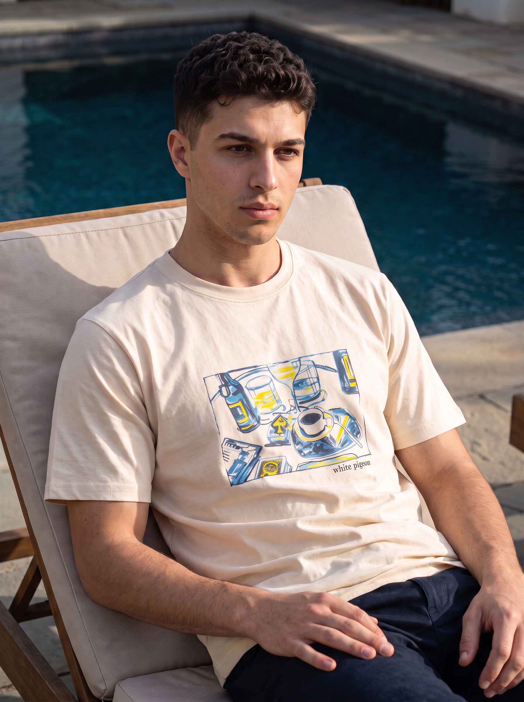 Mannequins IA-6612f4bb-9691-4e0f-88cb-7416b2c4ae8f T-shirt Homme – Image 1