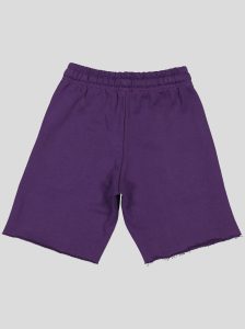 Short en molleton finitions brutes