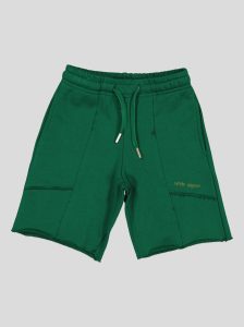 Short en molleton finitions brutes