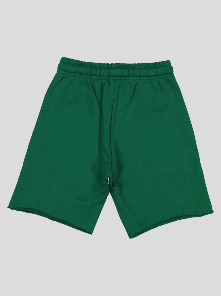 Short en molleton finitions brutes