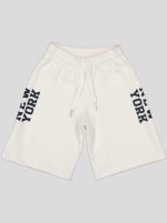 Ensemble Garçon "New York 95" – T-shirt Col Contrastant + Short Molleton – Image 4