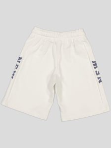 Ensemble Garçon "New York 95" – T-shirt Col Contrastant + Short Molleton