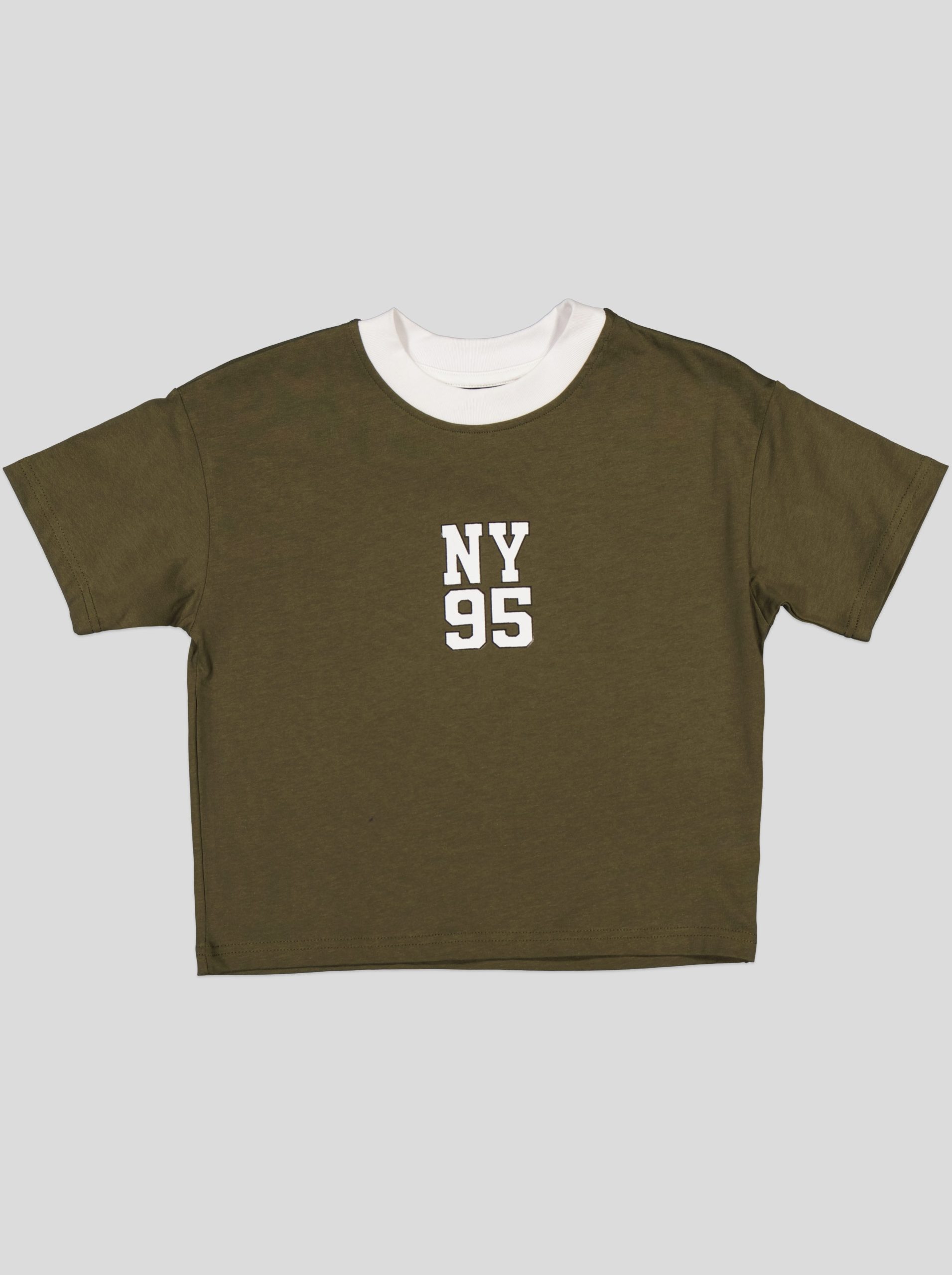 TSBE002_WP+2_WP Ensemble Garçon "New York 95" – T-shirt Col Contrastant + Short Molleton – Image 16