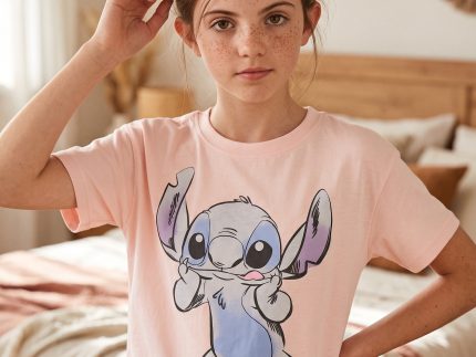 T-shirt fillette Stitch