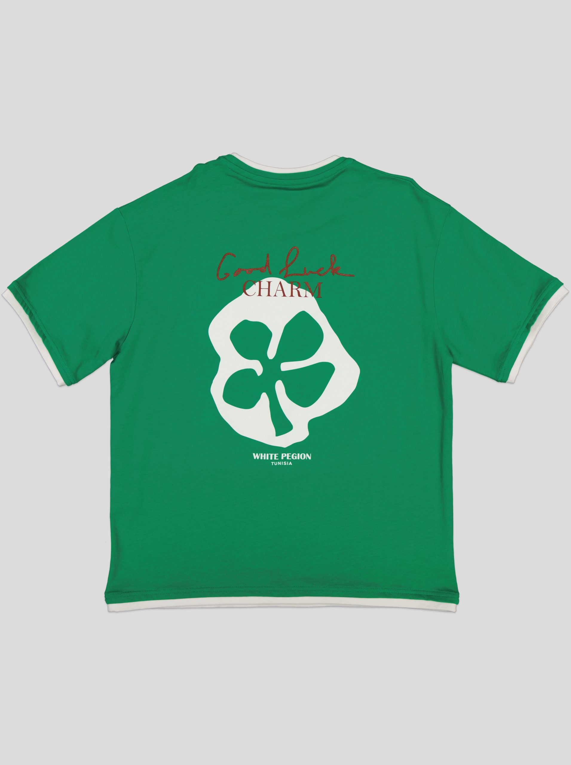 TSH012_SARTEX+3_WP T-shirt Homme "Good Luck Charm" – Image 4