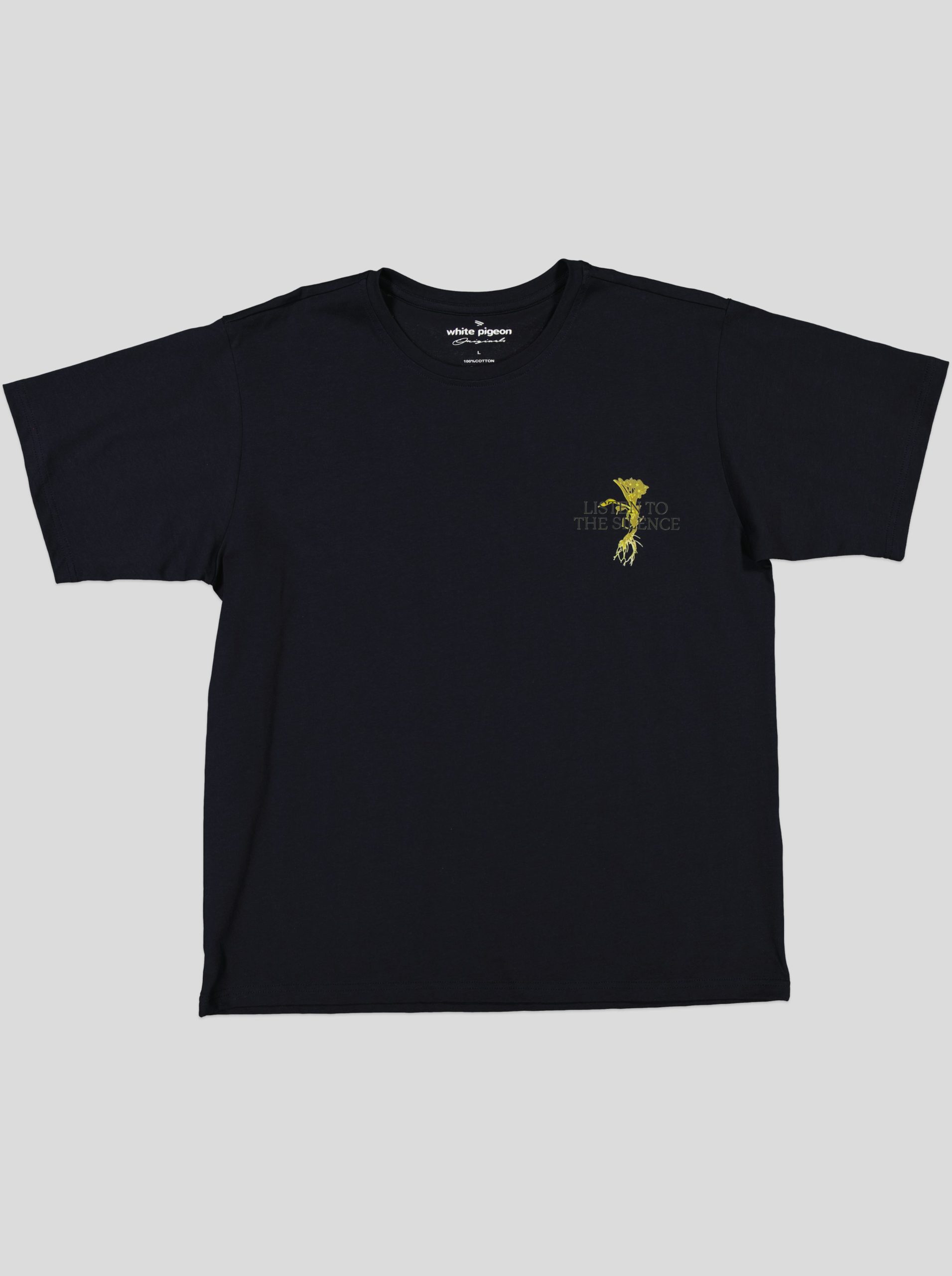 TSH52_SARTEX_WP T-shirt Homme "Listen to the Silence" – Image 2