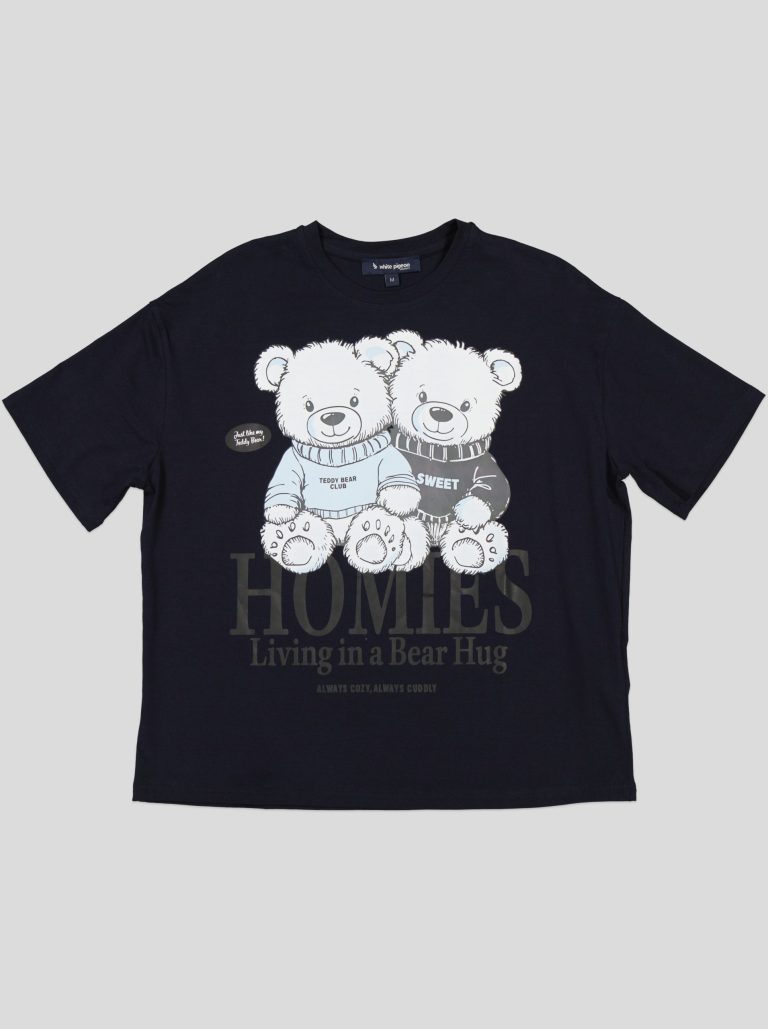 T-shirt "Homies" imprimé oursons