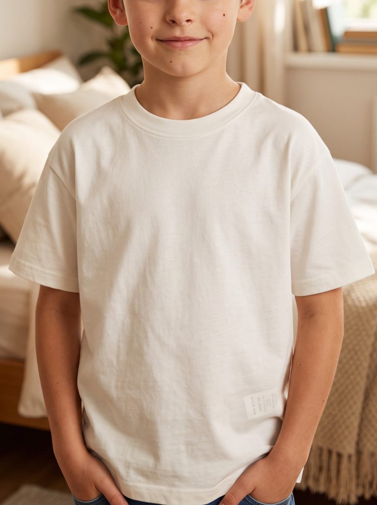 T-shirt blanc basique